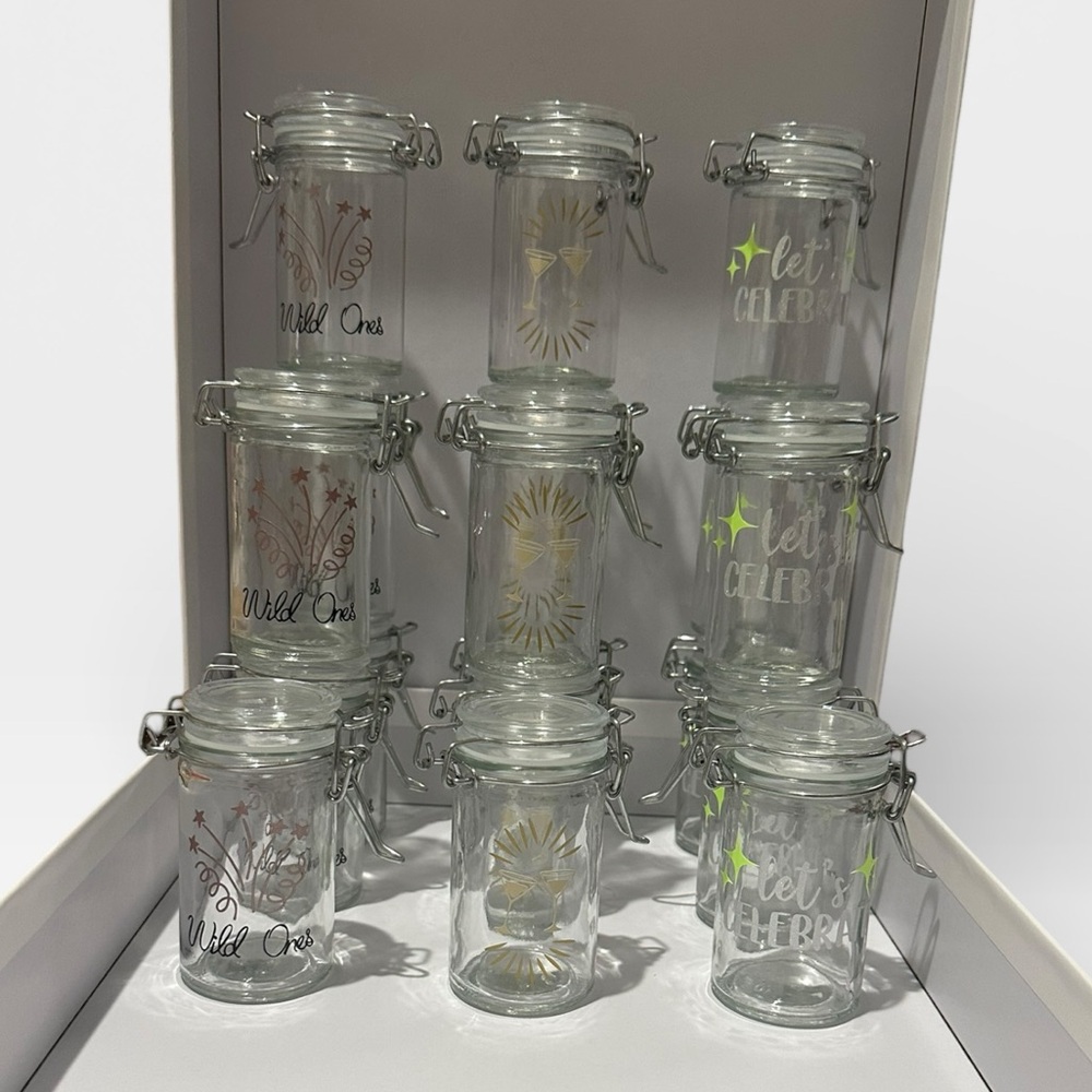18ct Celebration Latch Lid Jars